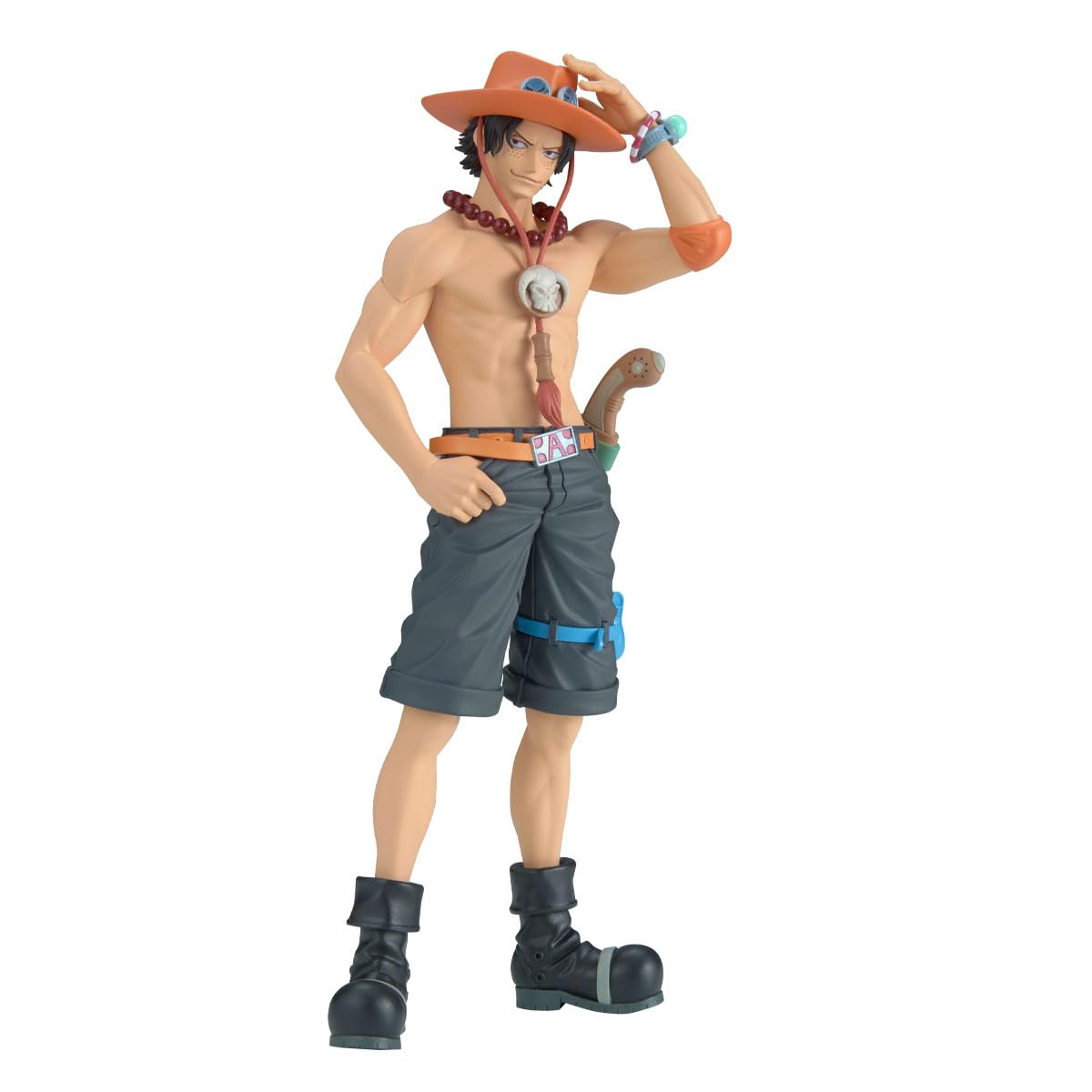 Banpresto Portgas D. Ace DXF figure front view for shelf display