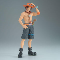 Banpresto Portgas D. Ace DXF figure in iconic pose for collectors