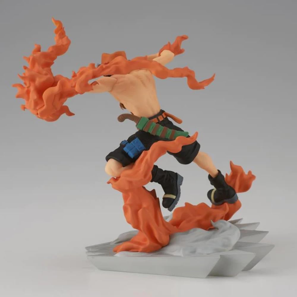 Banpresto Portgas D. Ace box shows official Bandai Namco label
