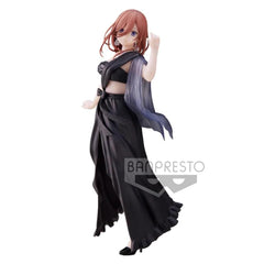 Banpresto Miku Nakano figure in dynamic pose for standout display.