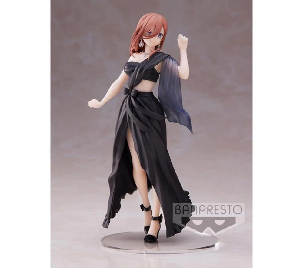 Banpresto Miku Nakano figure with textured hair and clean paintwork.