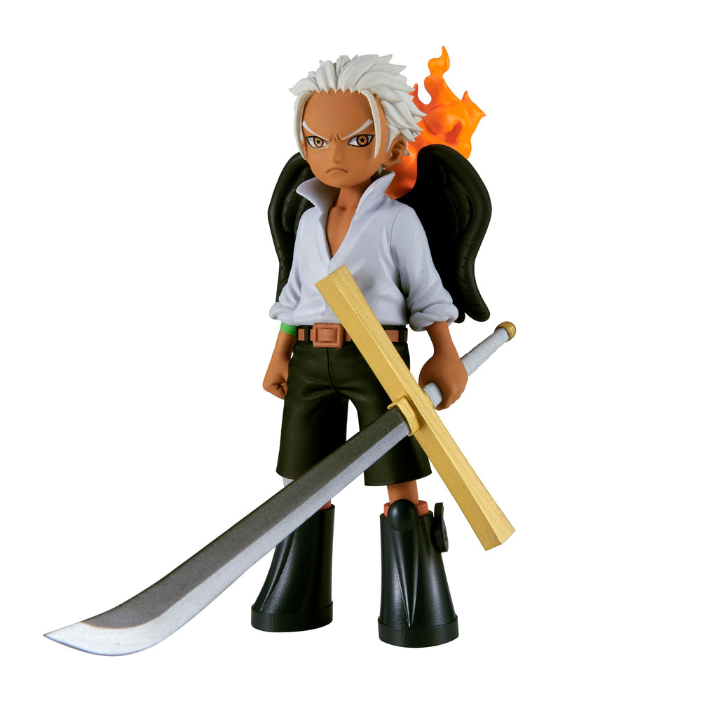 Banpresto S-Hawk grandline series figure in iconic pose for shelving display