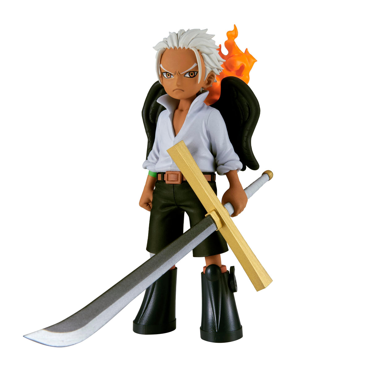 Banpresto S-Hawk grandline series figure in iconic pose for shelving display