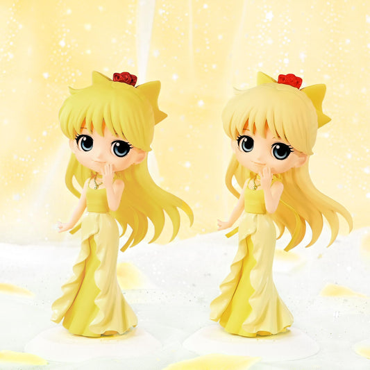 Banpresto Sailor Venus Q Posket Ver-B figure with expressive eyes.