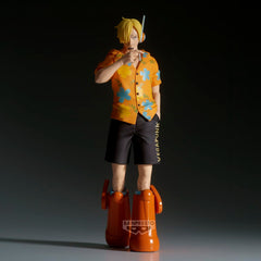 Banpresto Sanji Egghead Shukko figure packaging shot.