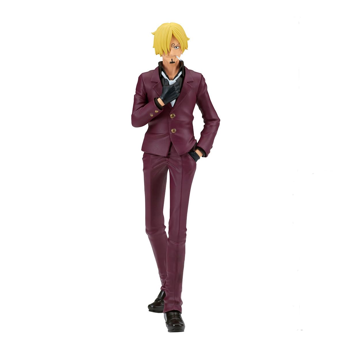 Banpresto One Piece Sanji Shukko pose showcase – ideal for display shelves