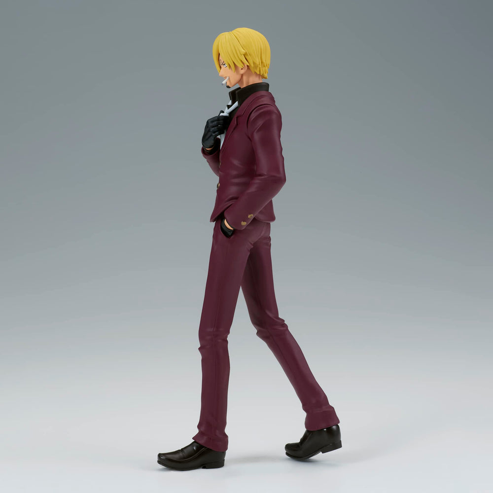 Banpresto Sanji Shukko figure height – compact height for shelf layouts