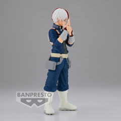 Banpresto Shoto Todoroki II front view highlights sculpt and colors.