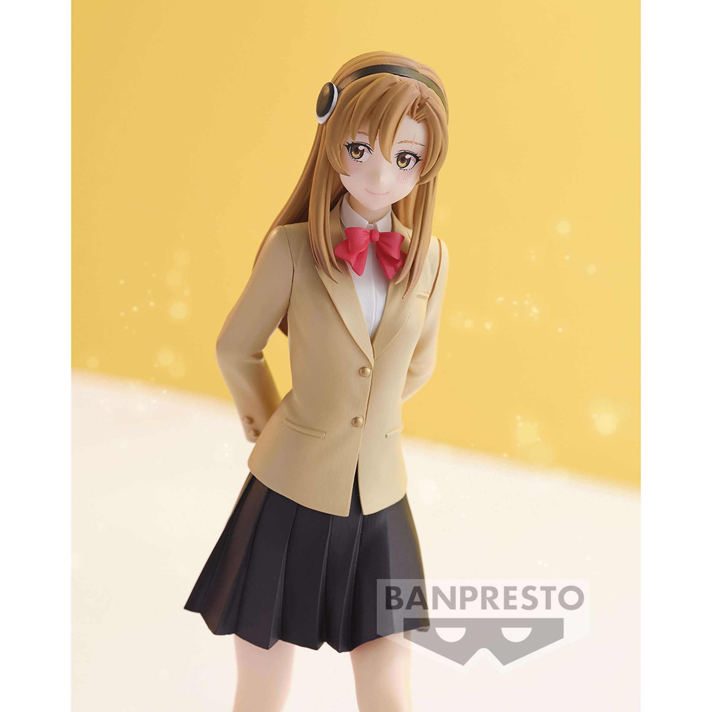 Banpresto Shy Iko Koishikawa on display with other Banpresto figures