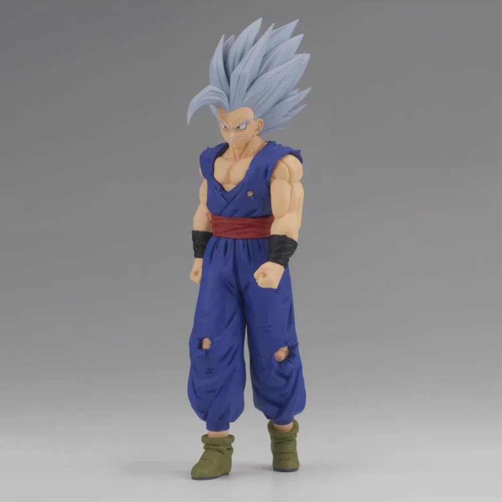Close-up of Son Gohan Beast sculpt highlighting fine texture work.