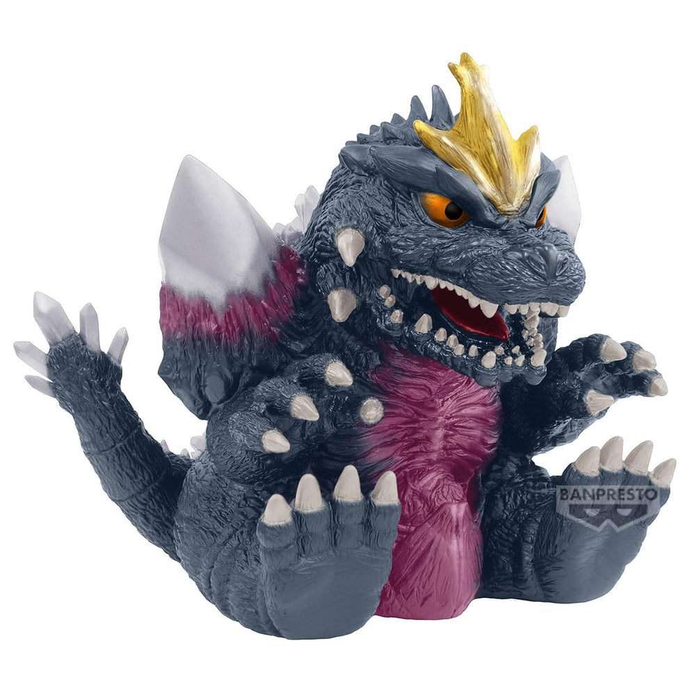 Banpresto SpaceGodzilla ver. A close-up highlights sculpt and finish.