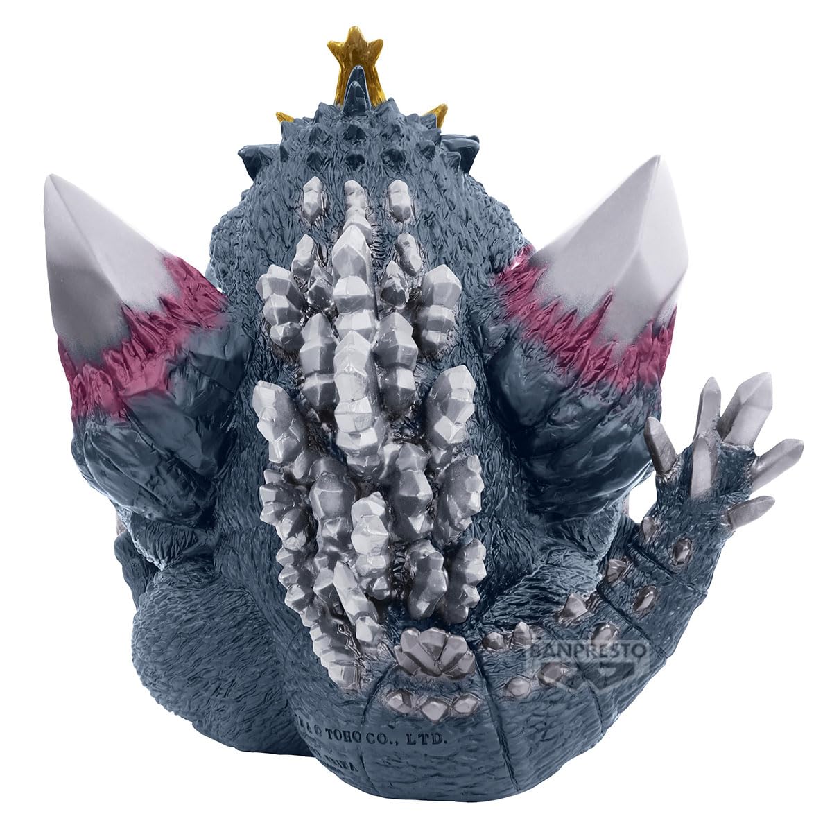 Banpresto SpaceGodzilla packaging confirms official license for authenticity.