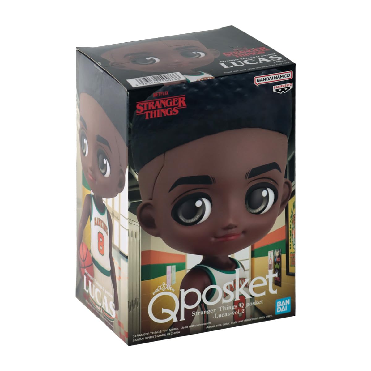 Figure stands about 5.1 inches, ideal for compact shelves