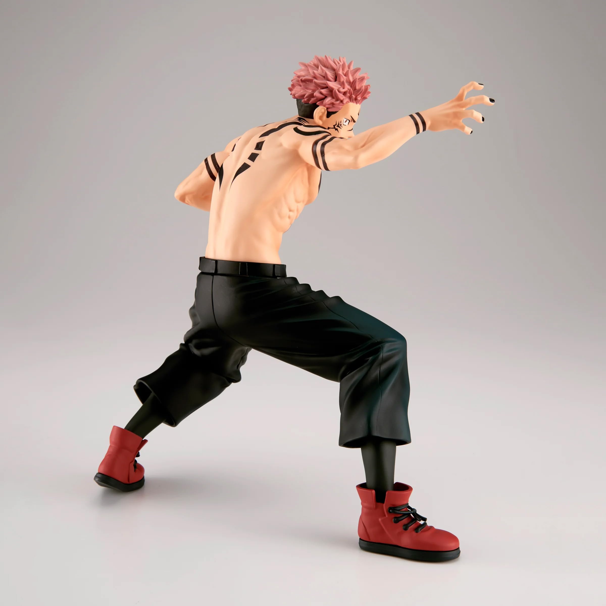 Banpresto Sukuna Maximatic statue close-up face reveals detailed sculpting