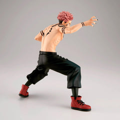 Banpresto Sukuna Maximatic statue close-up face reveals detailed sculpting