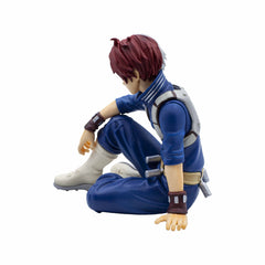 Banpresto Todoroki Shoto Break Time Vol.3 base stand included enhances stability on display.
