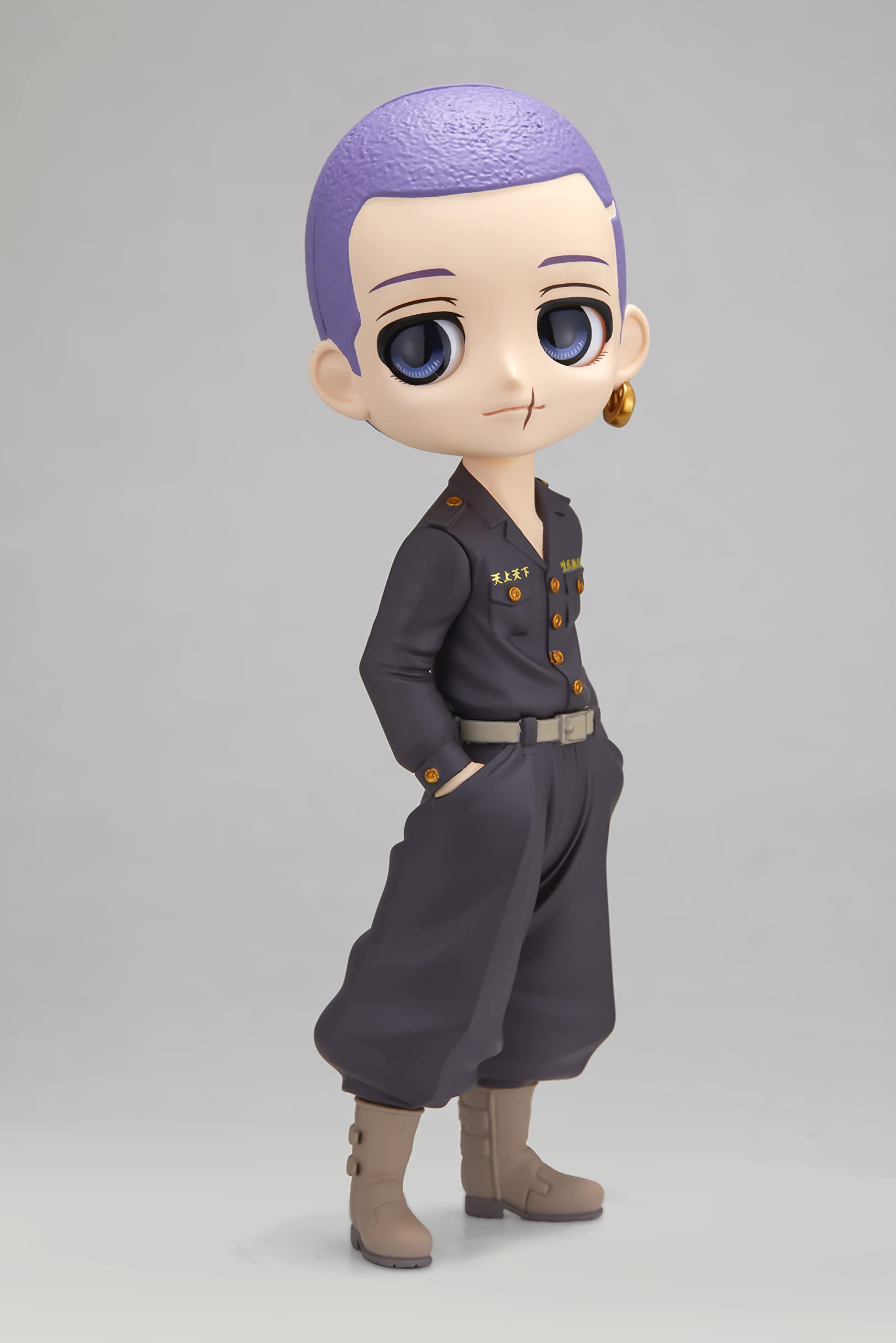 Banpresto Tokyo Revengers Hakkai Shiba Ver. B figure; front view shows detailed sculpting for display