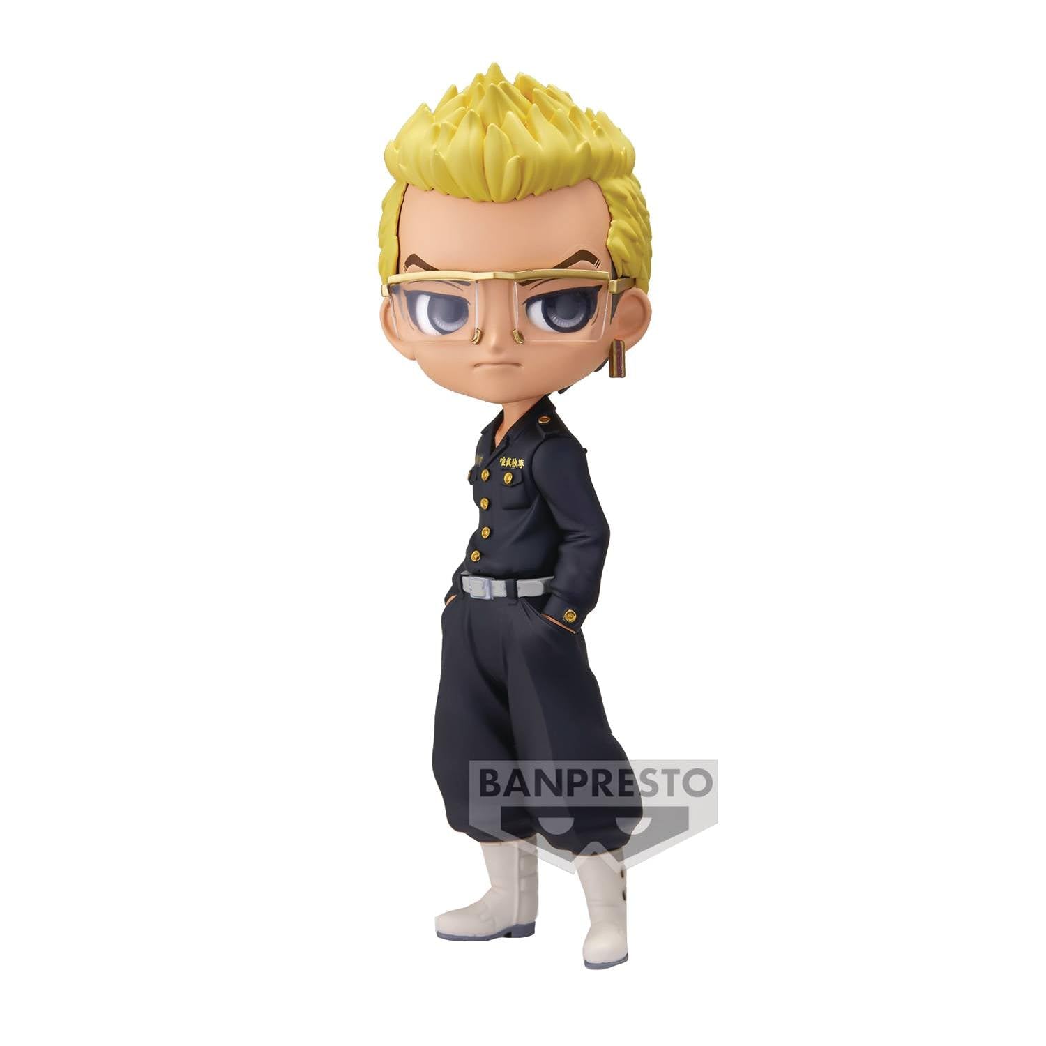 Banpresto Tetta Kisaki Ver. A figure front view for Tokyo Revengers display