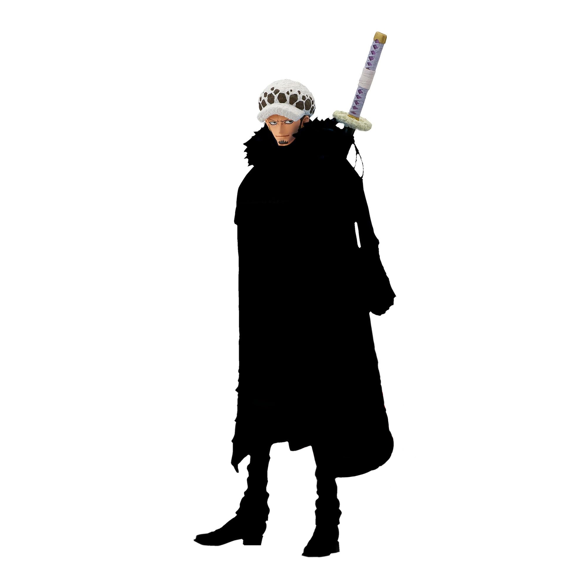 Banpresto Trafalgar Law II figure in iconic pose for a striking display piece