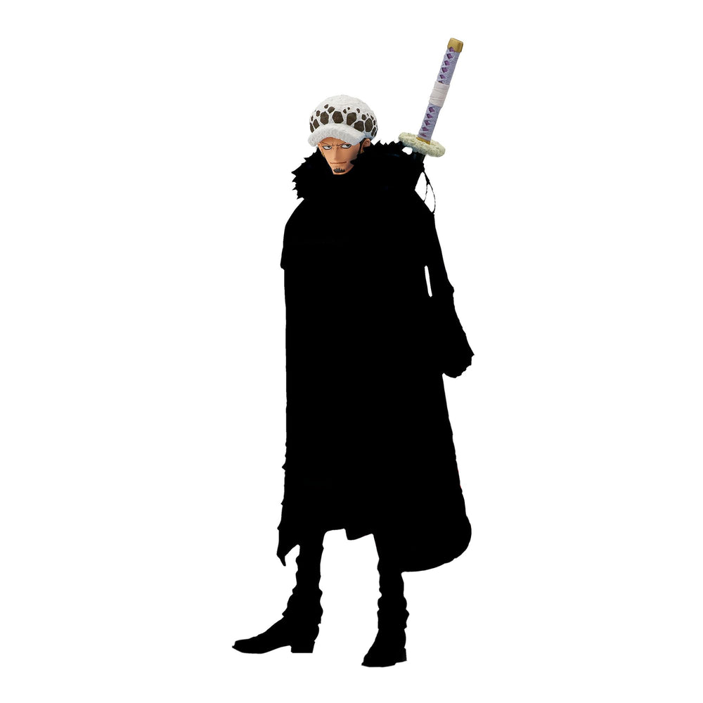 Banpresto Trafalgar Law II figure in iconic pose for a striking display piece