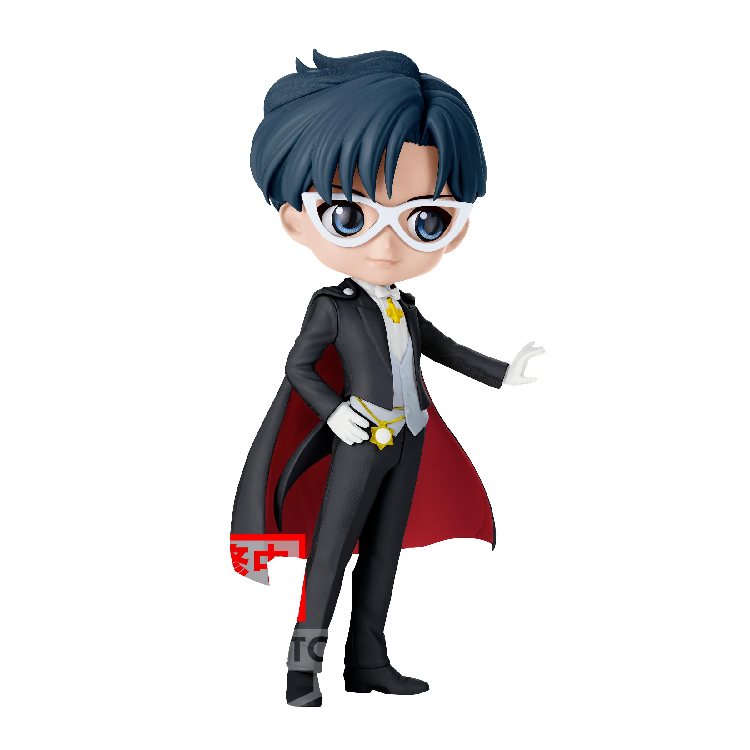Banpresto Tuxedo Mask Ver. A figure, front view, ideal display centerpiece for anime collections.