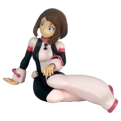 Banpresto Uraraka Ochako Break Time figure front view for display-ready collection