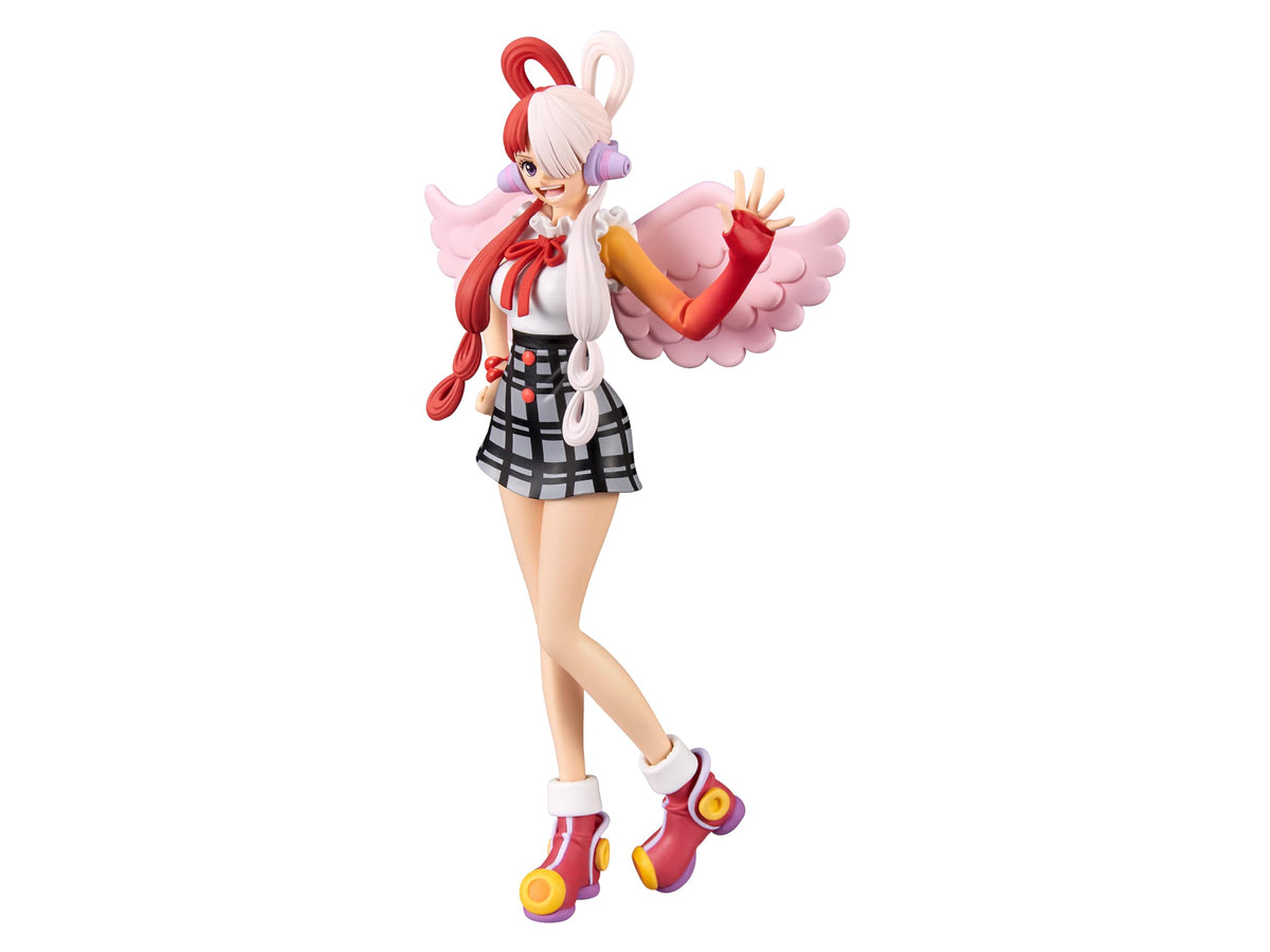 Banpresto Uta DXF Grandline Series figure in dynamic pose for display.