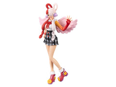 Banpresto Uta DXF Grandline Series figure in dynamic pose for display.