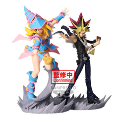 Banpresto Yami Yugi figurine on shelf, ideal collector display.