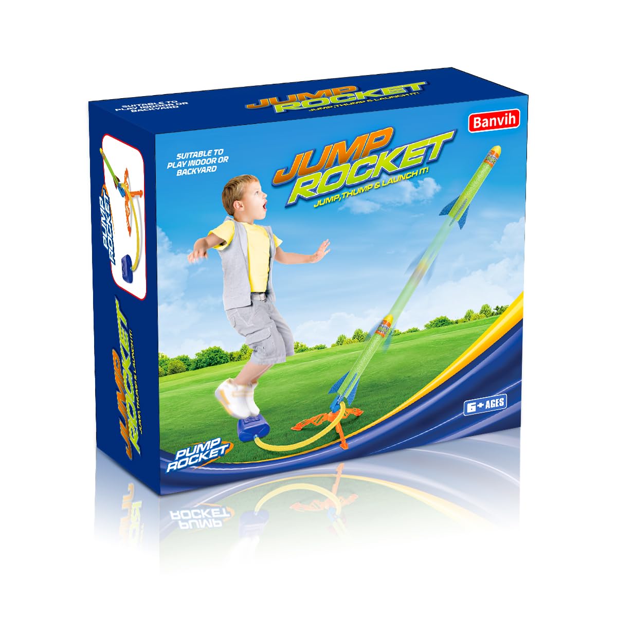 Banvih rocket launcher suitable for ages 3 to 8