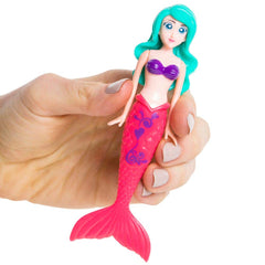 BANZAI Fun Stuff mermaid dolls set 2 in assorted colors for storytelling