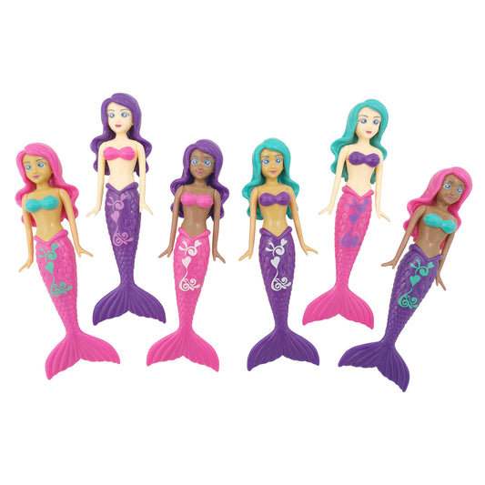 BANZAI MERMAIDSDIVE: mermaids in pool, easy targets for quick grabs.