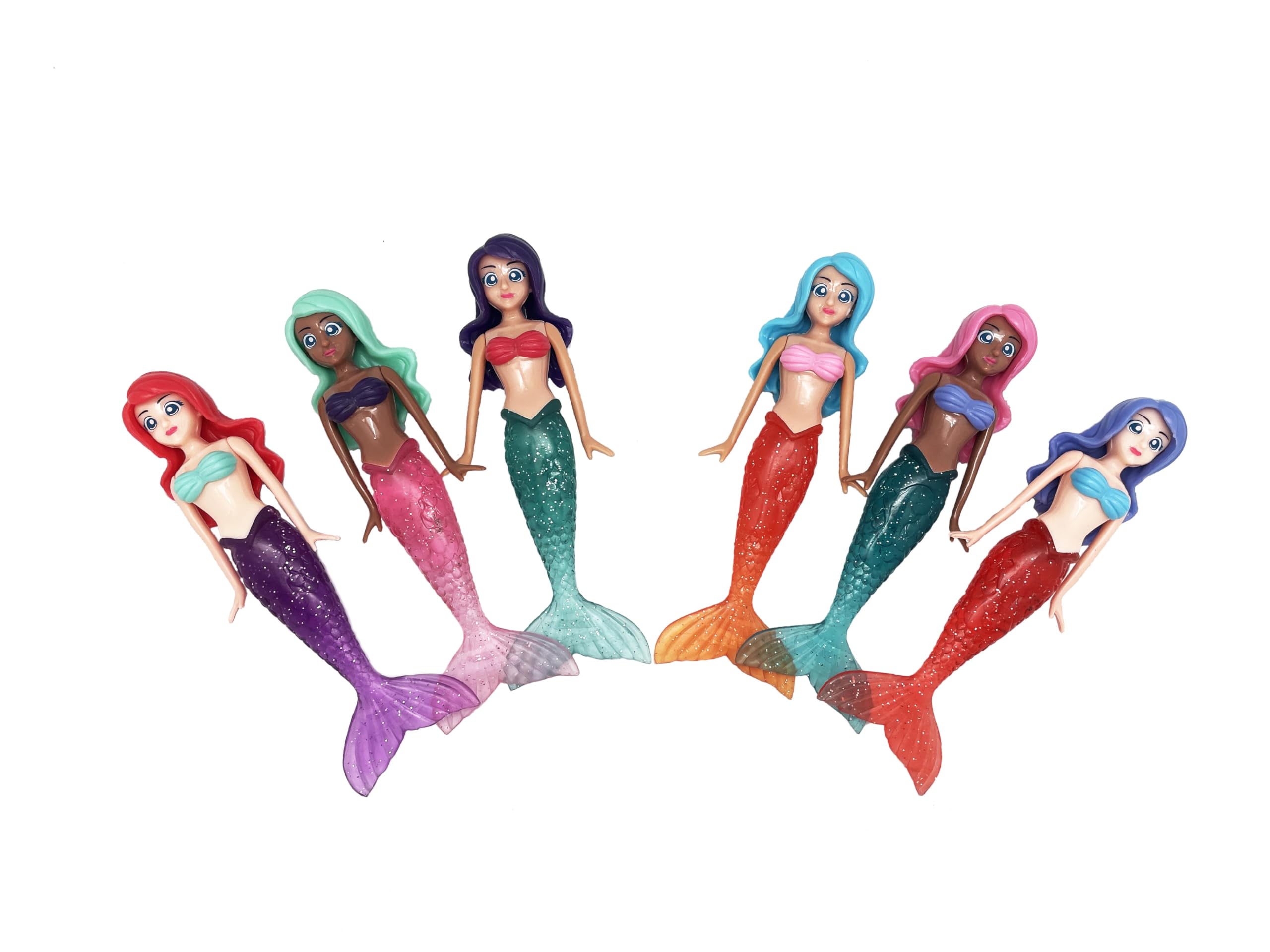BANZAI mermaid dive toy set with shimmering tails to spark joyful pool practice and bath fun.
