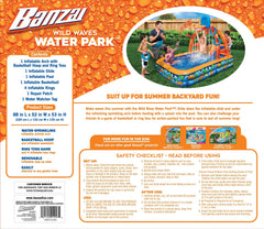 BANZAI Wild Waves rings for ring toss games and quick play.