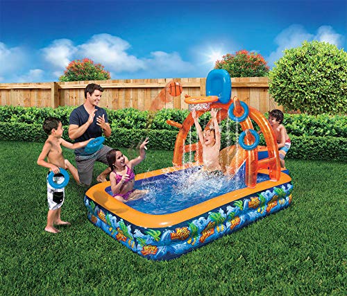BANZAI Wild Waves slide designed for a splashy, safe descent.