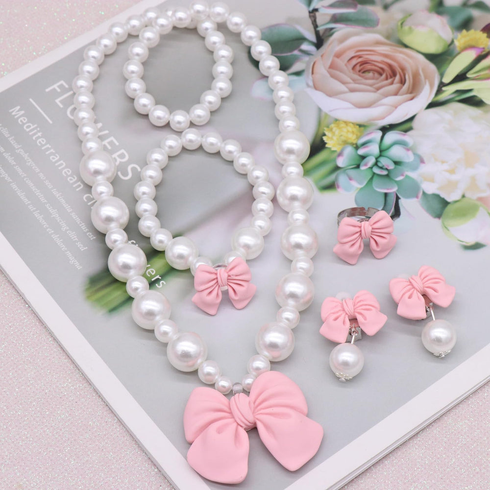 Baobaojoy bow bracelet pairs with matching designs for princess looks