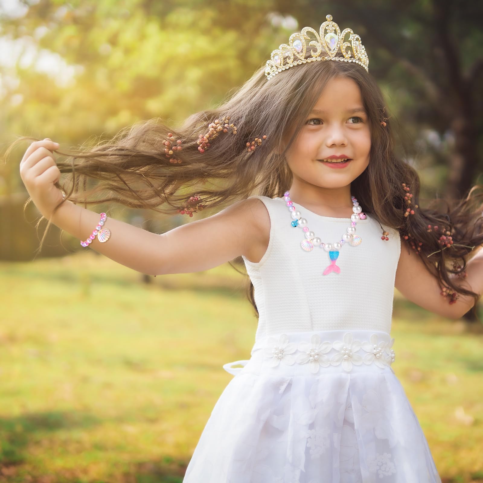 BAOBAOJOY mermaid purple-set highlights vibrant dress-up options