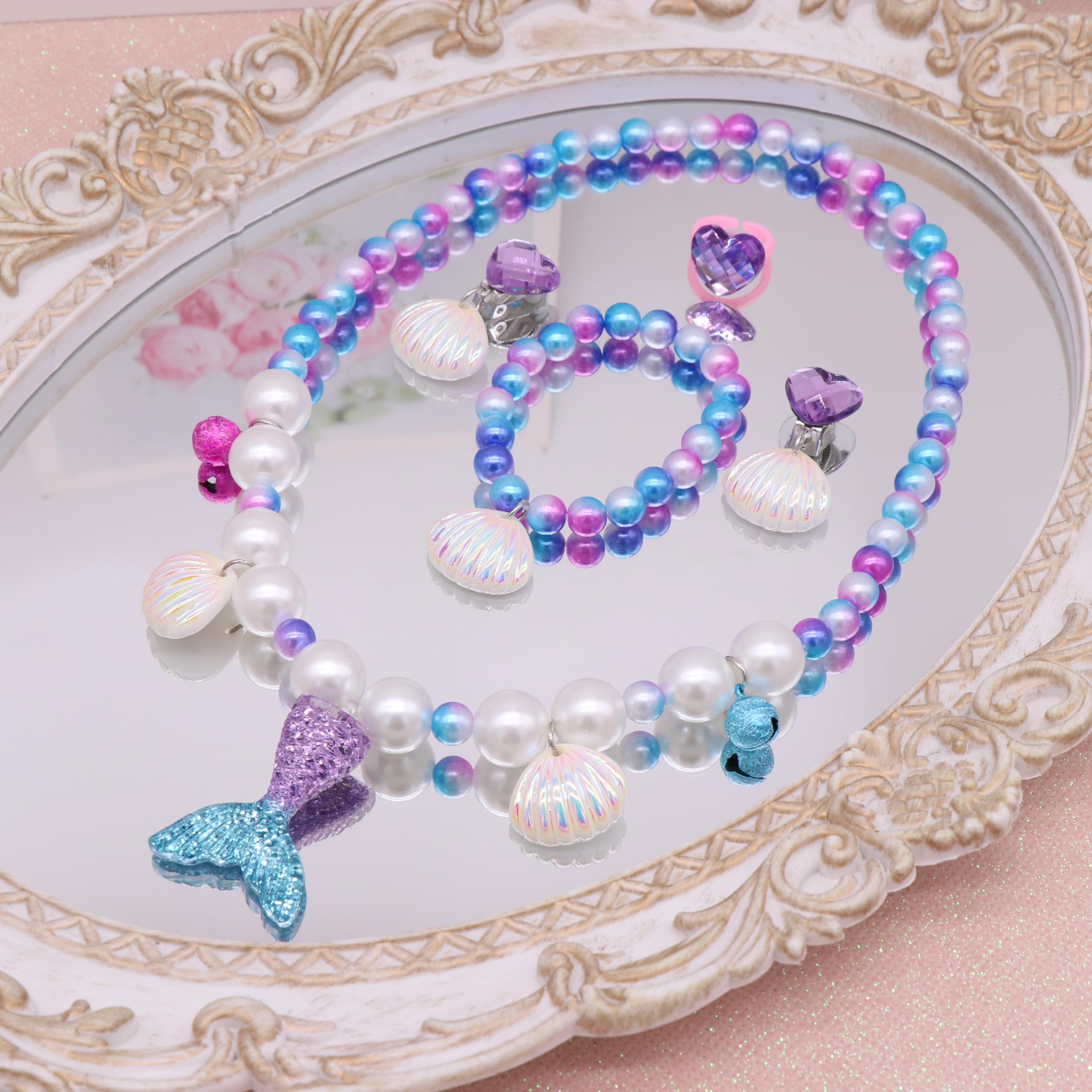 BAOBAOJOY mermaid shell-detail adds ocean-inspired charm