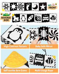 Baobrava crinkly pages and textures stimulate multiple senses.