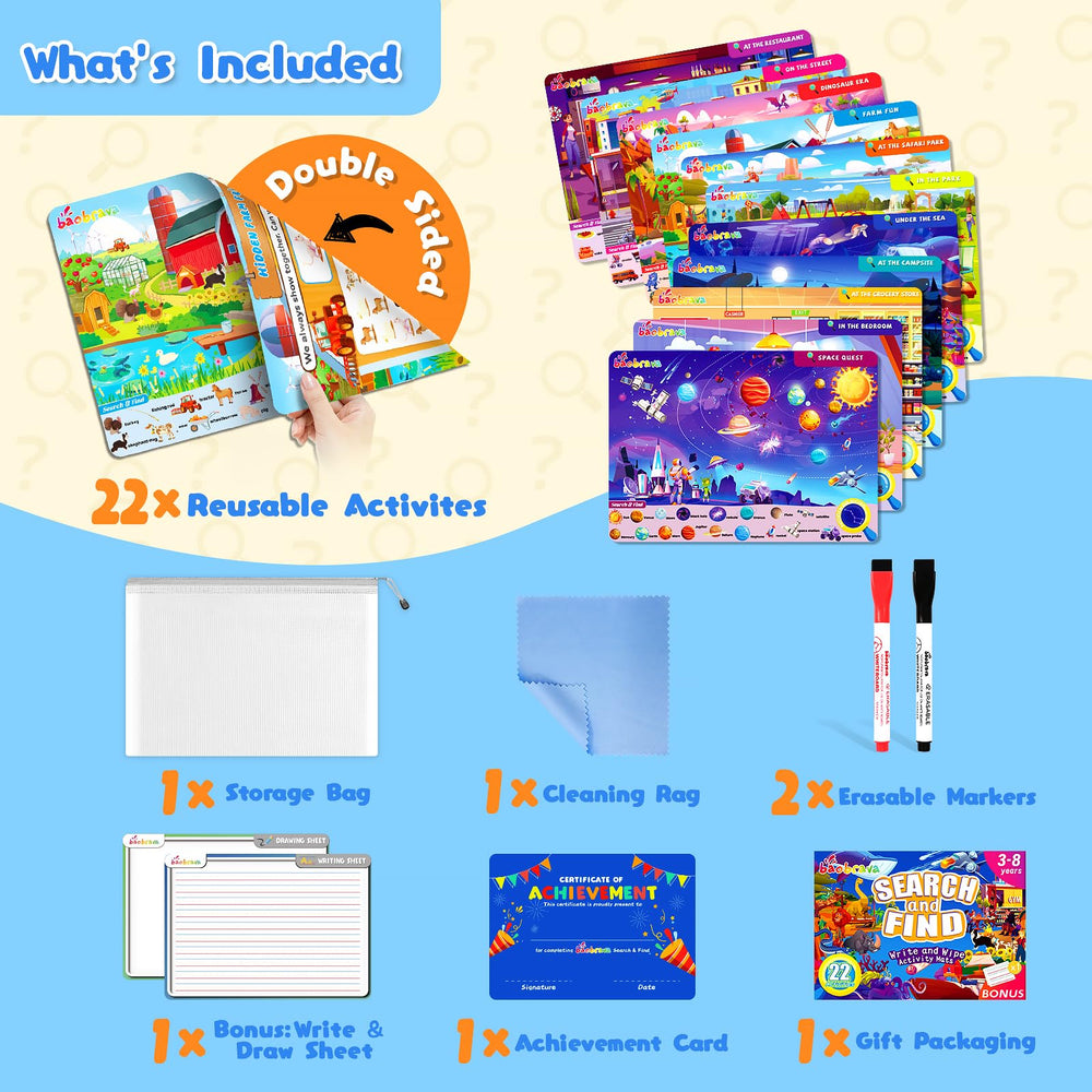 Baobrava family-friendly activity book promotes shared play and learning moments