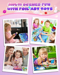 Baobrava Castle canvas with polished foil effects for sparkling crafts.