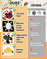 Baobrava side rope allows easy attachment to cribs, car seats, and strollers