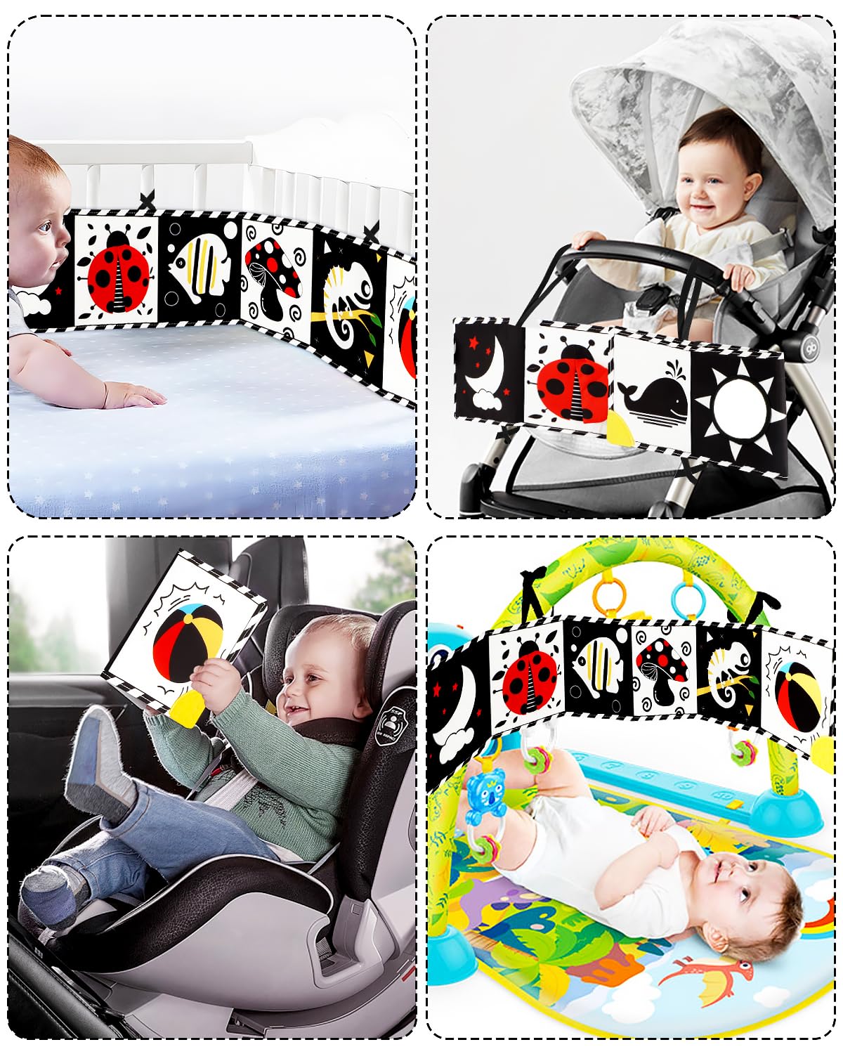 Baobrava soft polyester-cotton construction feels gentle on tiny hands