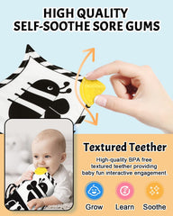 Baobrava tummy time design encourages limb strengthening and engagement.