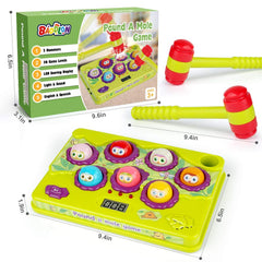 BAODLON Pound-a-Mole game kids playing together in action.