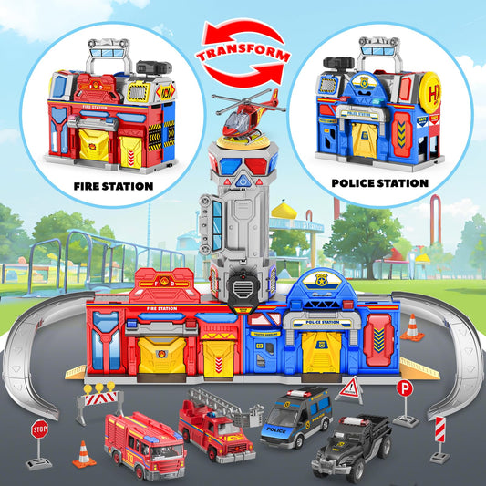 BAODLON rescue helicopter enables aerial rescue role-play and storytelling.