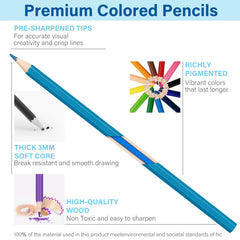 BAODLON rich pigment swatches show color variety and fade resistance