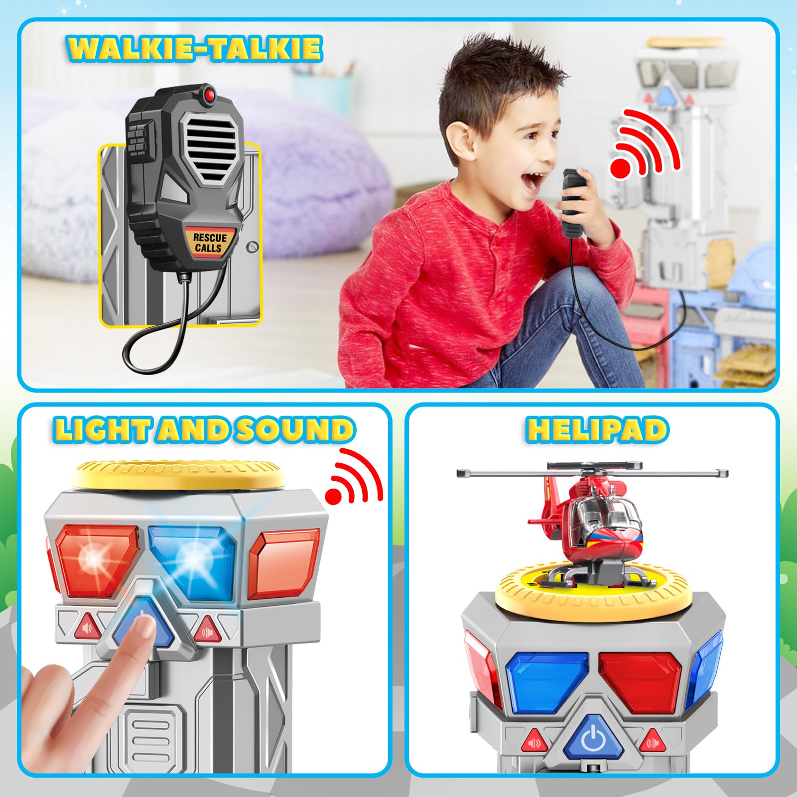 BAODLON walkie-talkie enhances group coordination during missions.