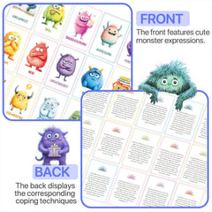 BAOENALNAT Big Feelings Deck—frustrated expression supports expressive communication in classroom discussions