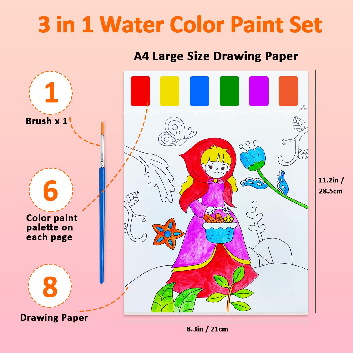 BAOXUE five-style themes inspire imaginative painting sessions.